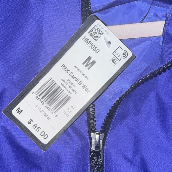 Cardi B x Reebok Cropped Jacket - Picture 4 of 4